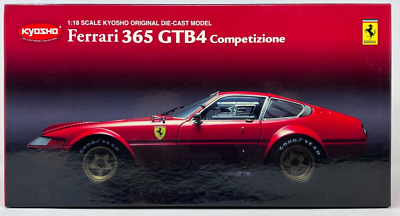 1/18 Kyosho Ferrari 365 GTB4 Daytona Competizione No Livery (Red 