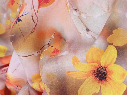 1 meter X 1.4 meter Digital Print Viscose Textile Fabric For Dress Shirt - Picture 5 of 6