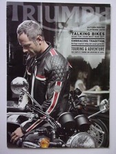 TRIUMPH Motorcycles Clothing orig 2010 UK Mkt Sales Brochure  