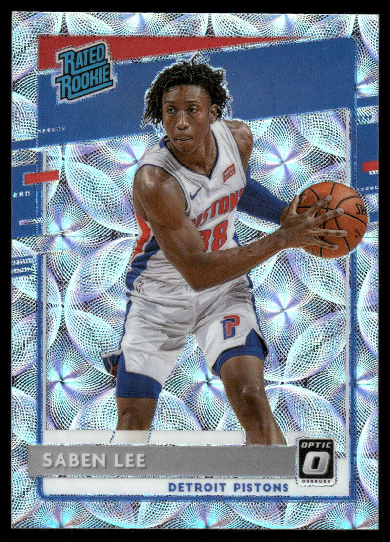 2020-21 OPTIC PREMIUM BOX SET ROOKIE RC /249 SABEN LEE #191 DETROIT PISTONS