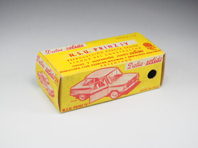 SOLIDO-DALIA - 28 / 127 - NSU Prinz IV - Rare moule avec feux rapportés
