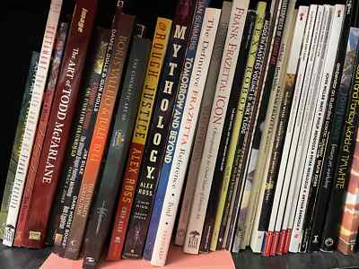 Various Paperback Art Books -- Your choice!