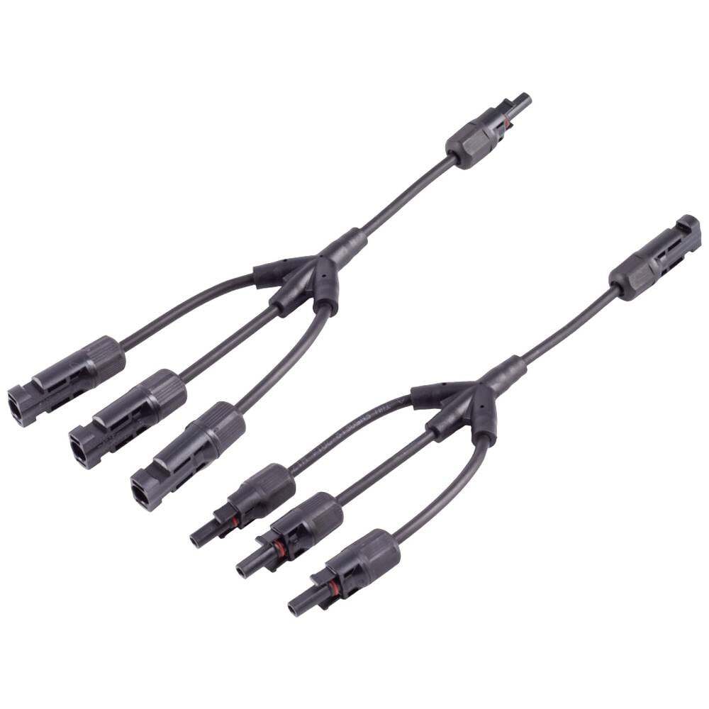 2er Multipack BKL Electronic 2800027 31 Y-образный кабель диаметром 6 мм2 длина кабеля 030 м 4190₽