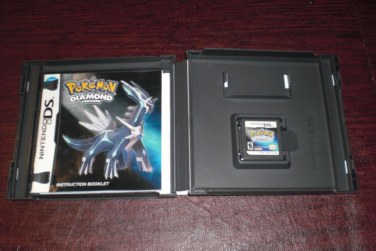 AUTHENTIC Pokemon Diamond Version Game 4 Nintendo DS 3DS XL AUTHENTIC Pokemon Diamond Version Game 4 Nintendo DS 3DS XL