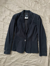 Versace Versus Women's Cotton Black Sport Coat Blazer Jacket Size 40 / S