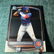 2025 Bowman Draft Chrome - Jefferson Rojas - Chicago Cubs Prospect