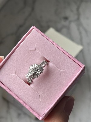 Swarovski Matrix Ring Knoten Größe 50