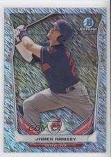 2014 Bowman Draft Top Prospects Chrome Shimmer Refractor 8/15 James Ramsey 1j6