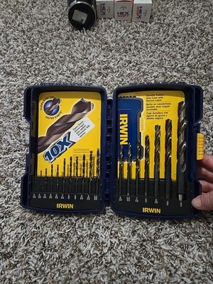 Irwin 18pc Turbomax Pro drill Bit Set