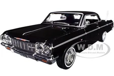 1964 CHEVROLET IMPALA SS BLACK 1/26 DIECAST MODEL CAR BY MAISTO 32908