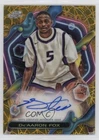 2023-24 Cosmic Chrome Gold Interstellar Refractor 10/50 De'Aaron Fox Auto 15g5