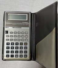 Vintage Casio Scientific Calculator fx-330 Tested Works W/Case FREE SHIPPING