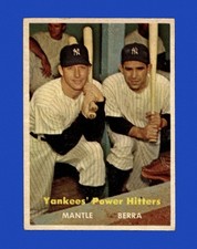 Click to enlarge Yankees' Power Hitters (Mickey Mantle / Yogi Berra)