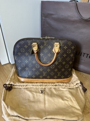 Louis Vuitton Tasche Alma PM Monogram Braun und Beige