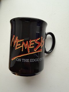 Alton Towers Nemesis On The Edge Of Fear Tea Coffee Mug Cup Staffordshire D1