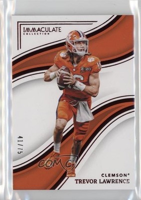 2023 Panini Immaculate Collegiate Ruby 41/75 Trevor Lawrence #46 3hd
