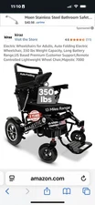 MAJESTIC IQ-7000 Auto Folding Remote Controlled Electric Wheelchair