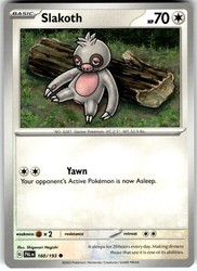 Slakoth 160/193 Paldea Evolved Common