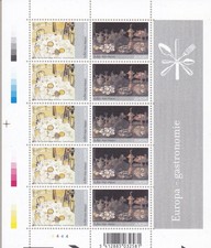 2005 Europa Cept, Belgium, 1 Minifoglio - 10 Values, Gastronomy - MNH**