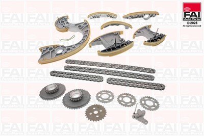 Steuerkettensatz FAI AutoParts TCK219NG für 7L7 A6 BSG TOUAREG 7L6 VW 4F2 7LA C6