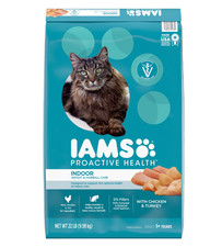 Iams Proactive Health Chicken And Turkey Dry Cat Food, 22 Lb Bag