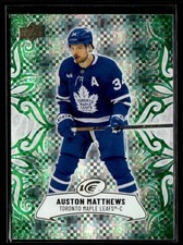 2024-25 Upper Deck Ice Hockey Emerald Green #51 Auston Matthews