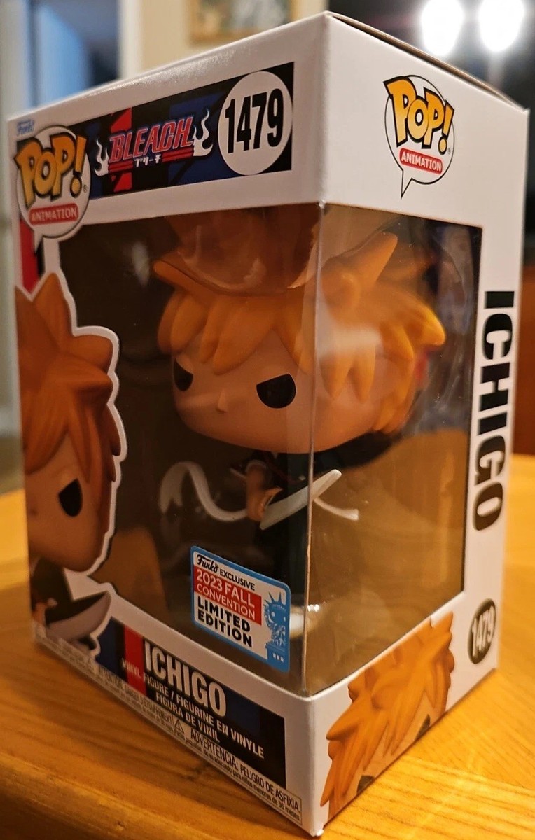 Funko Pop Bleach Ichigo #1479 2023 Fall Convention Exclusive Brand
