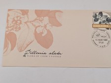 1986 Dillenia Alata Flora of Cook's Voyage First Day Cover Sydney 2000