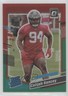 2023 Donruss Rated Rookie Optic Preview Red & Green Prizm Calijah Kancey e9p