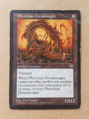 Phyrexian Dreadnought Mirage MTG Magic Gathering Cards See Photos