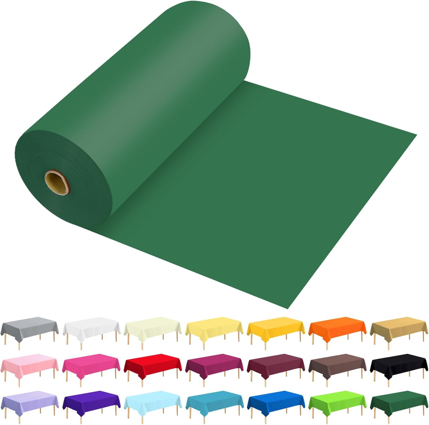 Roll Premium Disposable Plastic Tableclot