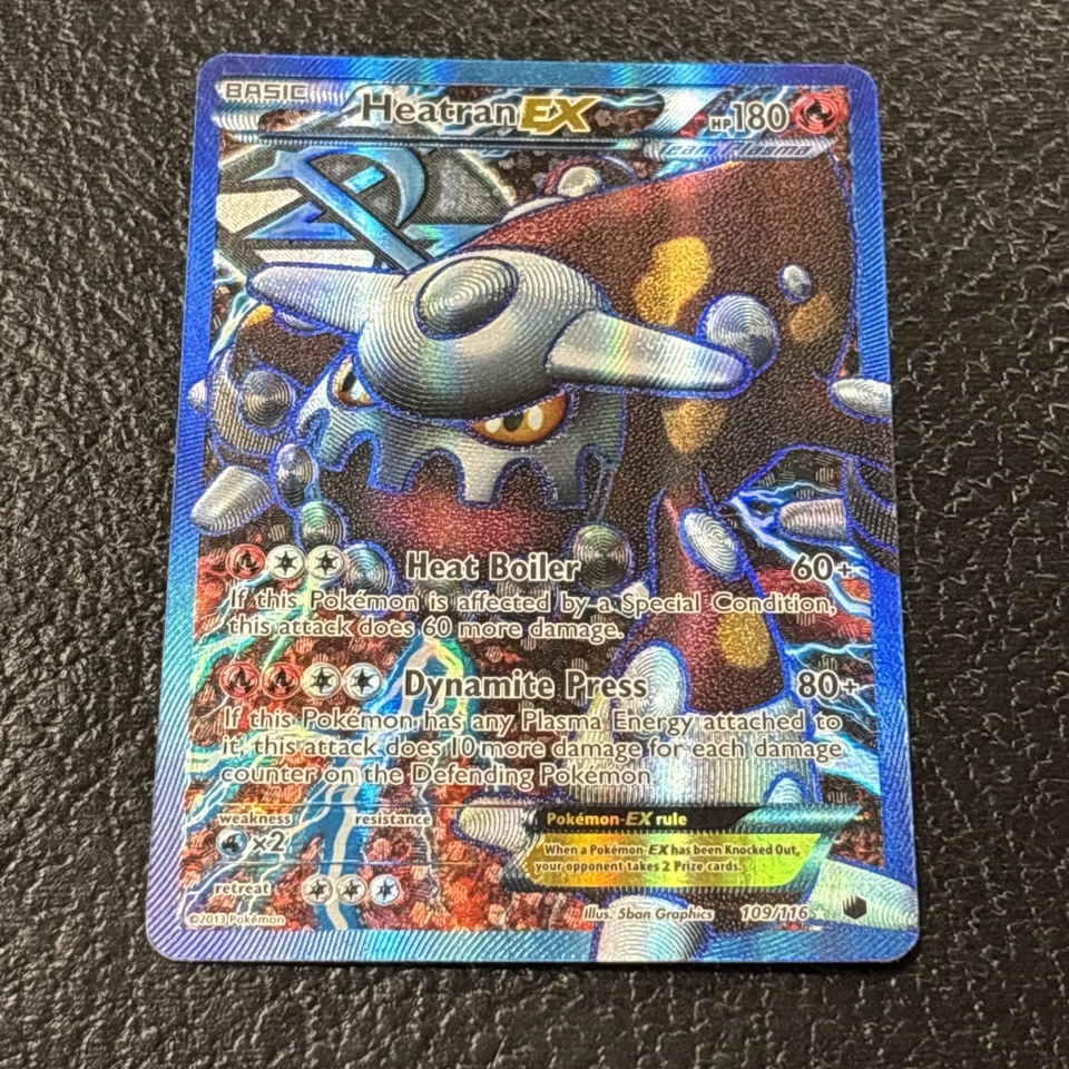Heatran EX (Team Plasma) (Full Art) 109/116 Plasma Freeze Holo - Image 2 of 4
