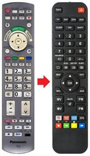 Fernbedienung geeignet für PANASONIC TX-L32GT24 | TX-L37D25A | TX-L37D25E