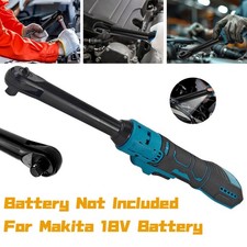 3/8" Driver Brushed Cordless Extended Ratchet Angle Wrench Tool For Makita 18V