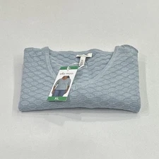 Ella Moss Women's Elbow Sleeve Lightweight Sweater, Light Blue, Size XL