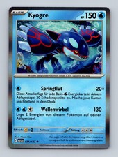 TCG Pokemon Karte Deutsch Kyogre 034/132 MEG  HOLO