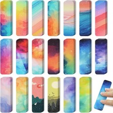 80 Pieces Calm Anxiety Sensory Stickers - Strips with 2 Textured 80