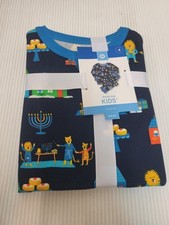 Wondershop Kids Size 4 2 Piece Kids Pajama Set For Hanukkah