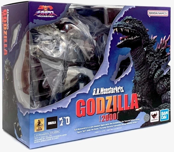 Godzilla 2000 Gojira Vs Megaguirus S.H.Monsterarts Action Figure Bandai Tamashii-image