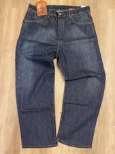 Rare Vintage Levi s Elesco Five Pocket Jeans - Made in USA - 36x28 w/Hem Zipper