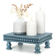 Pine Wood Display Riser for Home Decor   Decorative Pedestal Stand for Displa...