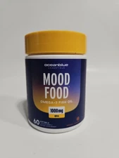 Oceanblue Essentials - Mood Food Omega-3 Fish Oil 1000mg 60ct | BB 09/26 |