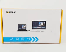KCeve USB 3.0 KVM Switch Dual Monitor 2 Port