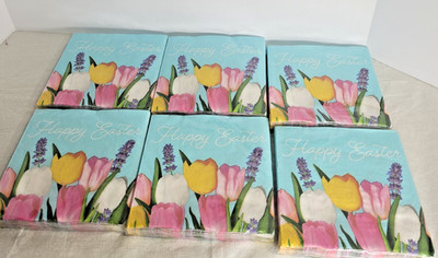 Creative Converting    Happy Easter  6 Packages  96 Napkins