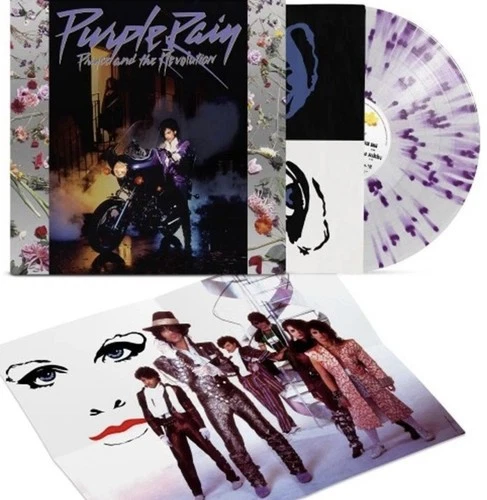 PRINCE LP Purple Rain Soundtrack PURPLE SPLATTER VINYL Limited Edition SEALED
