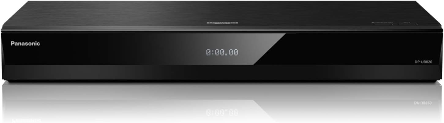 Panasonic Streaming Blu Ray DVD Player With Dolby Vision - Black (Open Box)