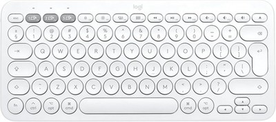 Logitech K380 Multi-Device Bluetooth Tastatur für Mac, Off White