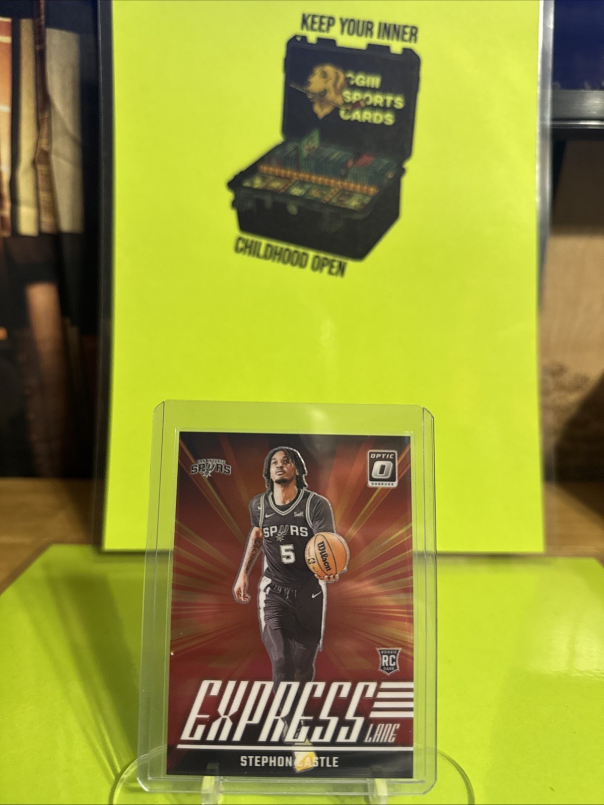 2024-25 Panini Donruss Optic - Express Lane Stephon Castle #1 (RC)!!!
