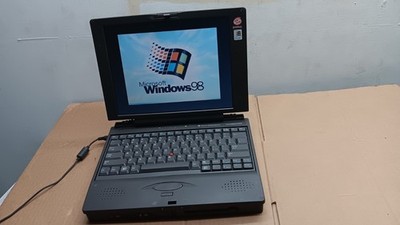 Vintage Texas Instruments TravelMate 6030 Laptop Windows 98  SE Operating System