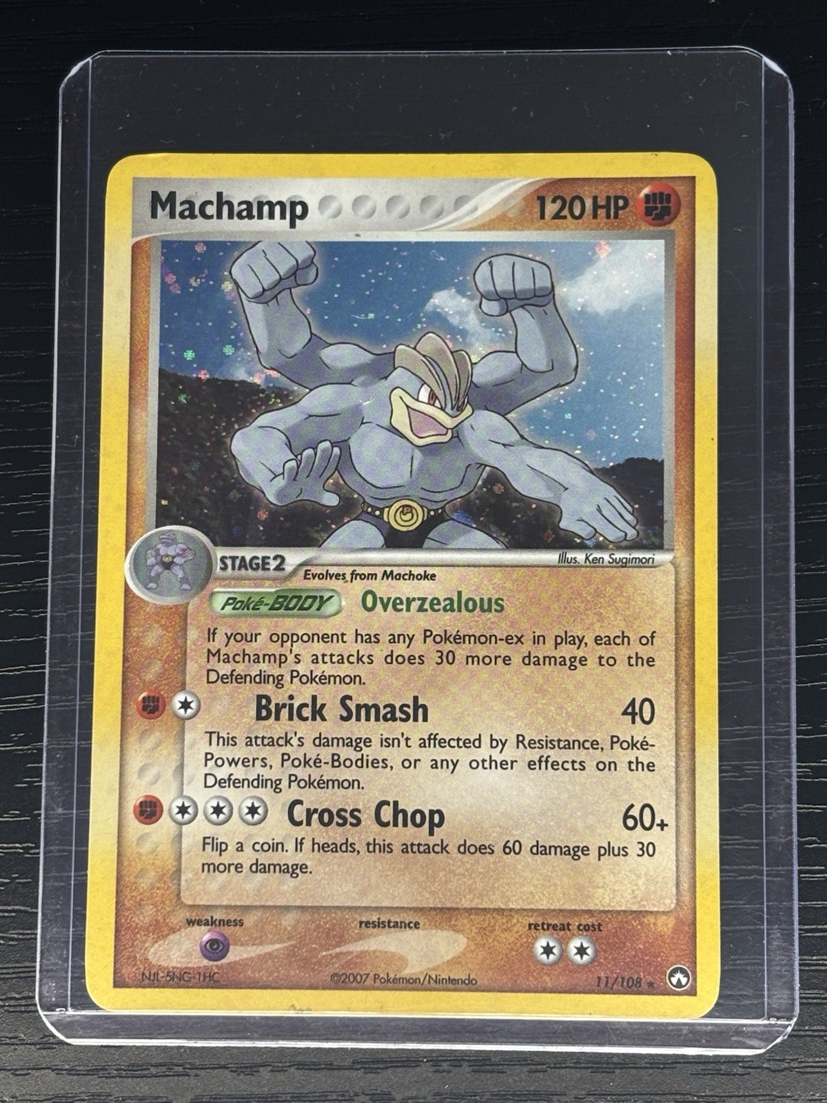 Machamp - 11/108 - EX Power Keepers - Holo - Pokémon TCG 2007 Vintage 11/108 NM